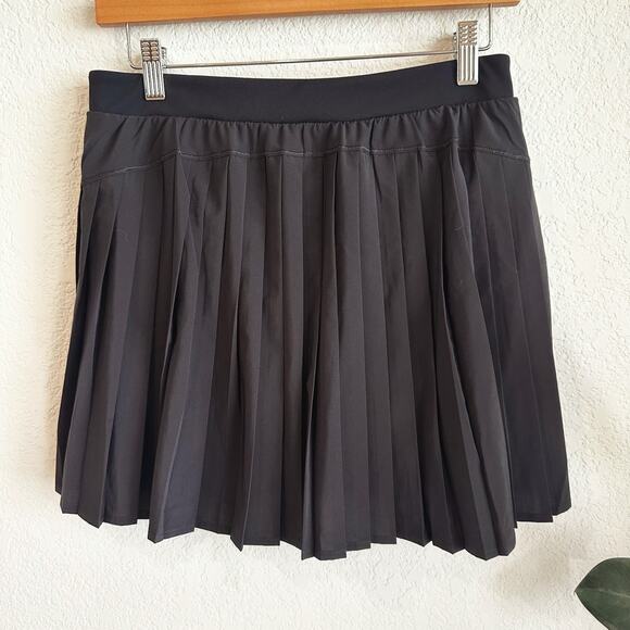 Spanx Get Moving Pleated Athletic Skort Large Fitness TennisCore Picklball Golf - Picture 3 of 8